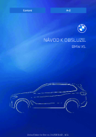 BMW X5 - Navod k obsluze CZ 20251